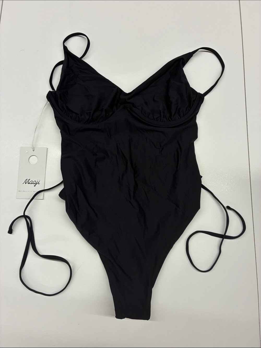 NEW Maaji Black One-Piece Swimsuit Size Medium